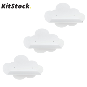 Kit Nichos, Nichos Nuvem, Nichos Decorativos, Nichos MDF, Prateleira Nuvem, Nichos para Quarto, Nichos para Banheiro, Nichos para Sala, Organização e Decoração, Nichos Coloridos, Nichos Infantis, Nichos Montados, Nichos Pintados, Nichos MDF 2,5mm, Prateleira Decorativa, Nichos de Parede, Decoração Infantil, Nichos para Bebê, Nichos para Escritório, Nichos para Brinquedos